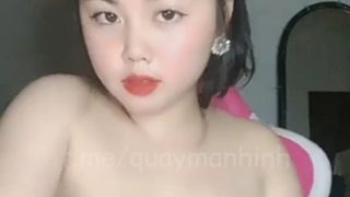 Asian Chick Masturbating