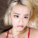 NataIie ChI0e Hot Asian Strip Tease and Masturbating