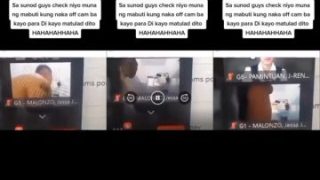 Viral online class nakalimutan off ung cam