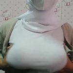 Juicy hijabi boob – compilation